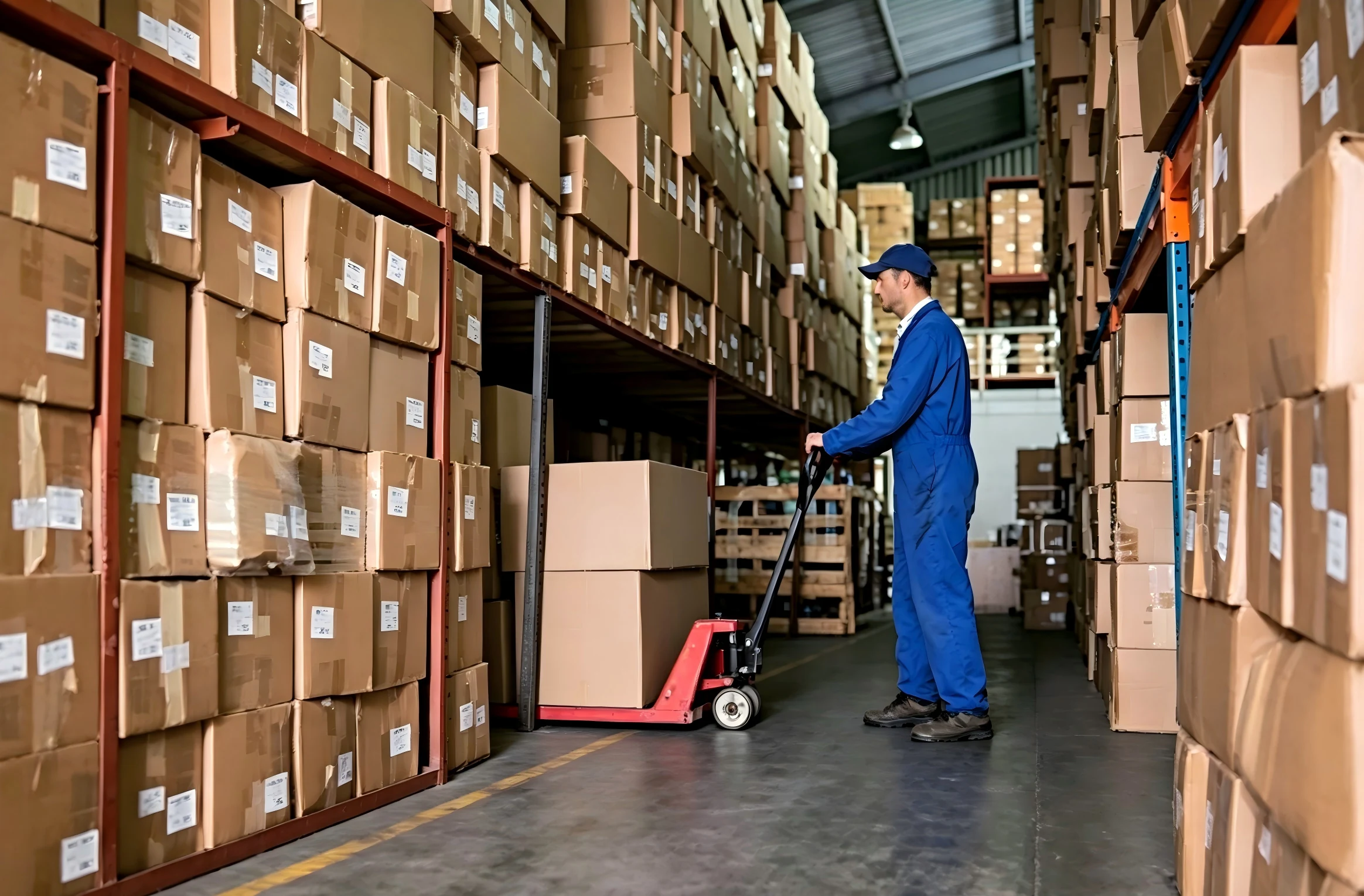 Professional parts support and warehouse coordination